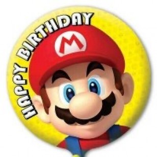 Nintendo Super Mario Bros Happy Birthday Balloon